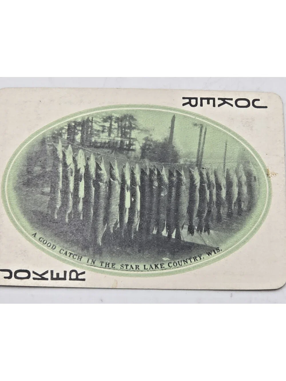 Rare c1910 Chicago Milwaukee & Puget Sound Railway Playing Cards Incomplete Box